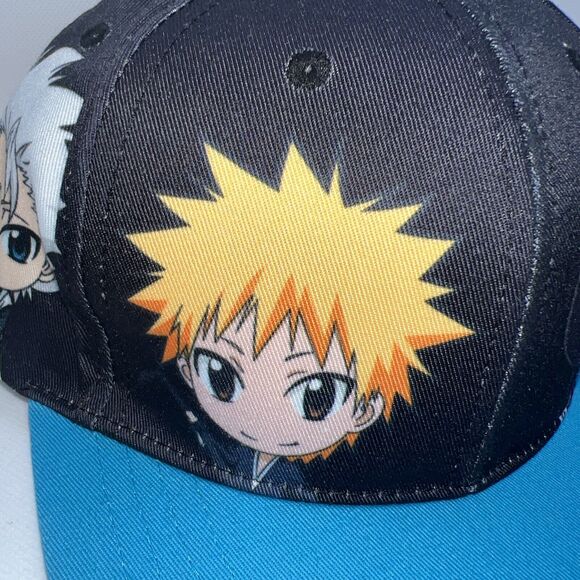 BLEACH: Anime Manga Series Baseball Cap Adjustable Snapback Hat Adult/Teens NEW - Picture 4 of 10